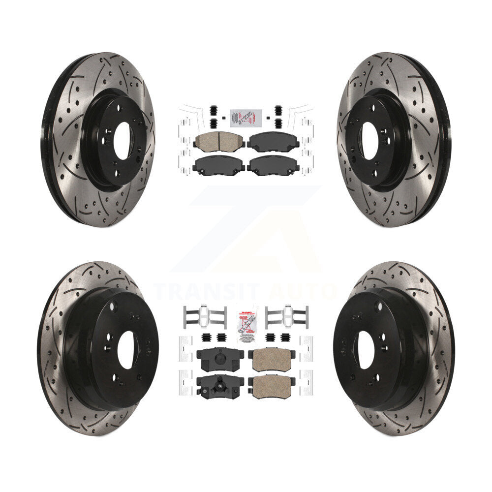 [Avant et Arrière] Disque et plaquette de frein pour 2005-2006 Honda CR-V KDA-101141