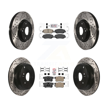 [Avant et Arrière] Disque et plaquette de frein pour 2005-2006 Honda CR-V KDA-101141