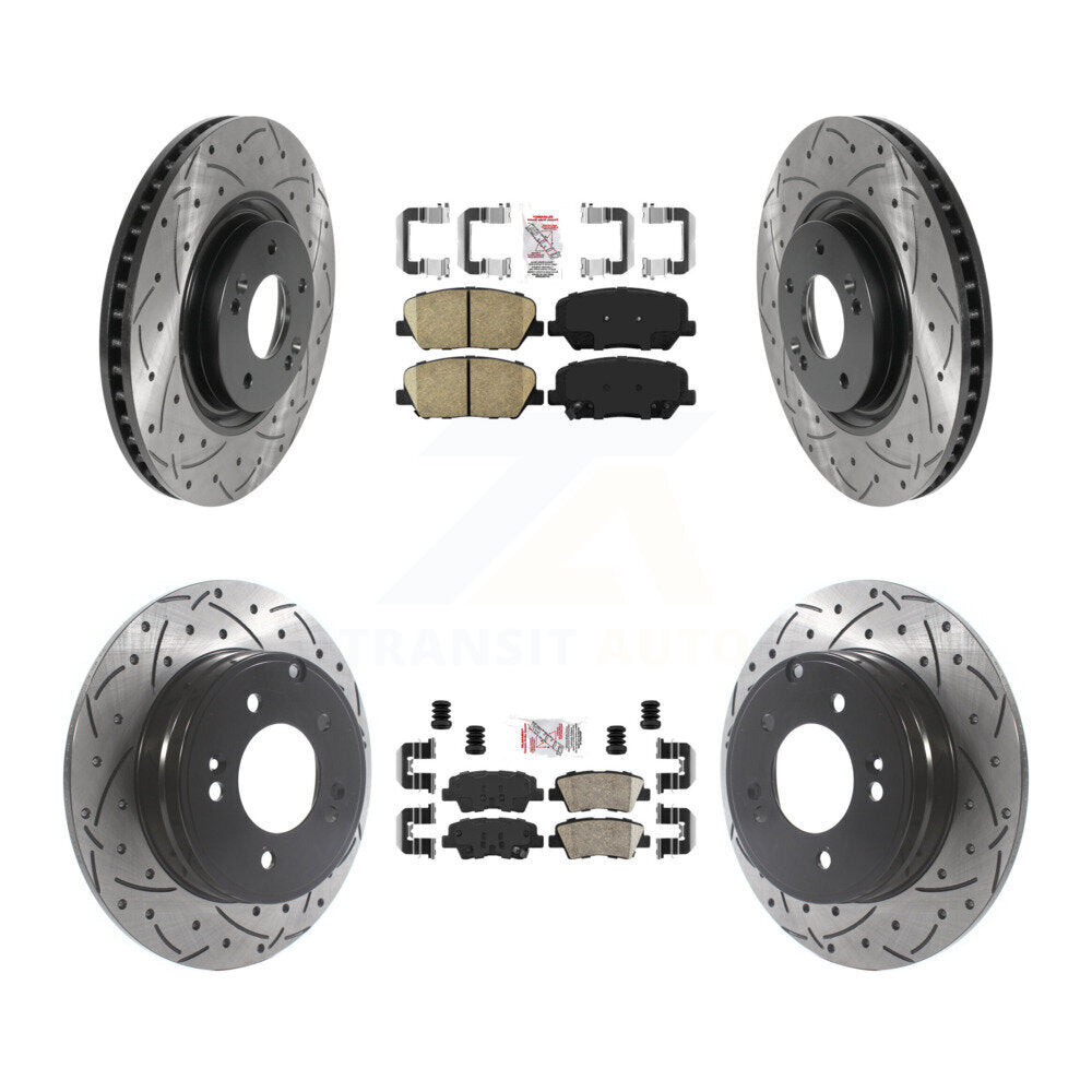 [Avant et Arrière] Disque et plaquette de frein pour Kia Optima 2.0L KDA-101150