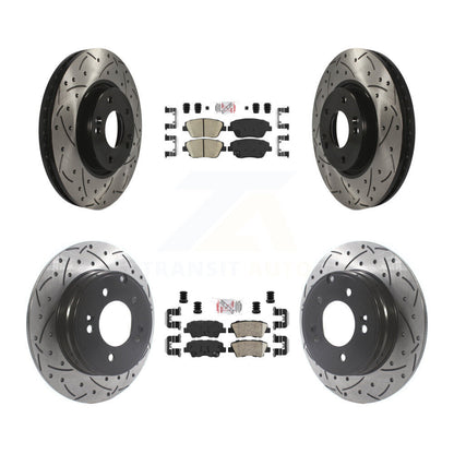 [Avant et Arrière] Disque et plaquette de frein pour Hyundai Sonata Kia Optima KDA-101154