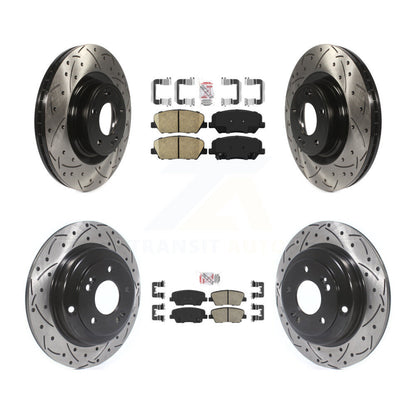 [Avant et Arrière] Disque et plaquette de frein pour Hyundai Genesis Coupe KDA-101163