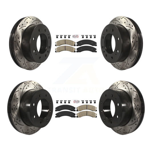 [Avant et Arrière] Disque et plaquette de frein pour GMC Chevrolet Sierra 2500 HD 3500 KDA-101214