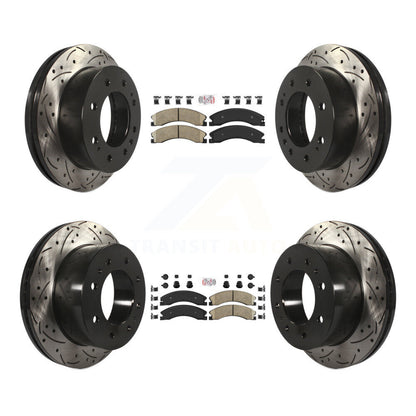 [Avant et Arrière] Disque et plaquette de frein pour GMC Chevrolet Sierra 2500 HD 3500 KDA-101218