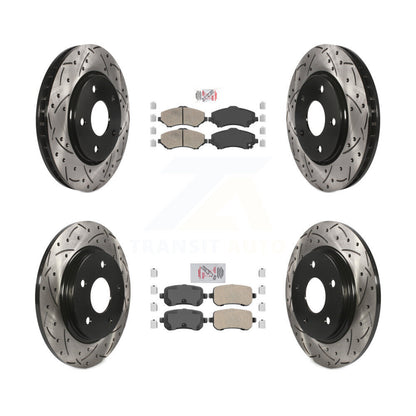 [Avant et Arrière] Disque et plaquette de frein pour Dodge Grand Caravan Journey Town & KDA-101283