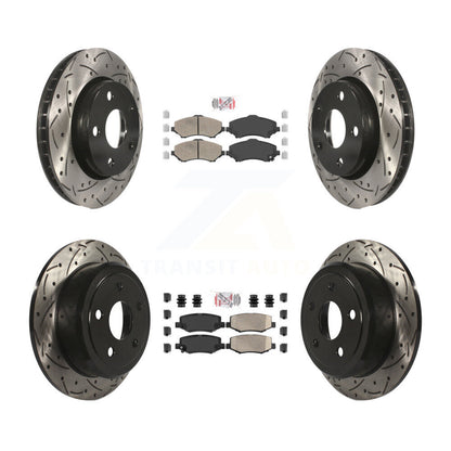 [Avant et Arrière] Disque et plaquette de frein pour Jeep Wrangler KDA-101287