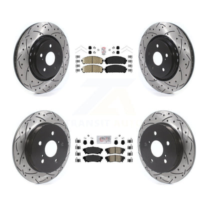 [Avant et Arrière] Disque et plaquette de frein pour Toyota Camry Avalon TRD KDA-101324