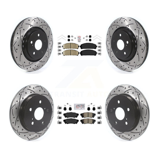 [Avant et Arrière] Disque et plaquette de frein pour Toyota Camry Avalon TRD KDA-101324