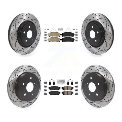 [Avant et Arrière] Disque et plaquette de frein pour Toyota Camry Avalon TRD KDA-101326
