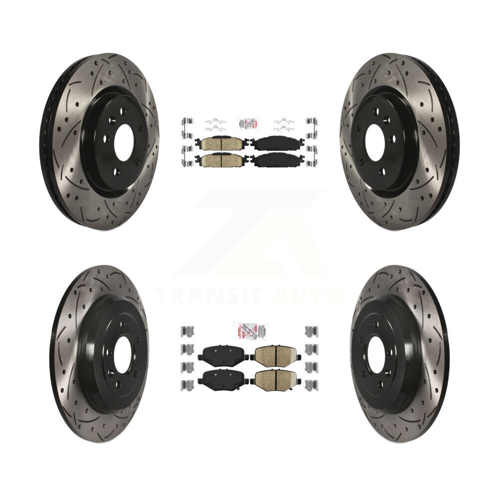 [Avant et Arrière] Disque et plaquette de frein pour 15 Ford Explorer Limited/Sport/XLT KDA-101386