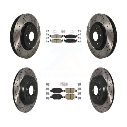 [Avant et Arrière] Disque et plaquette de frein pour 15 Ford Explorer Limited/Sport/XLT KDA-101386