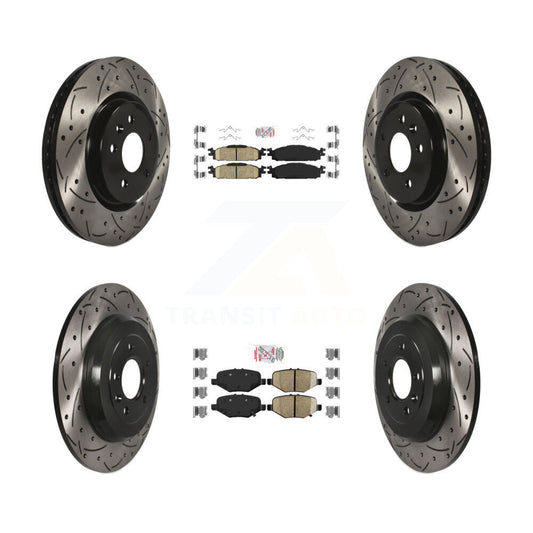 [Avant et Arrière] Disque et plaquette de frein pour 15 Ford Explorer Limited/Sport/XLT KDA-101386