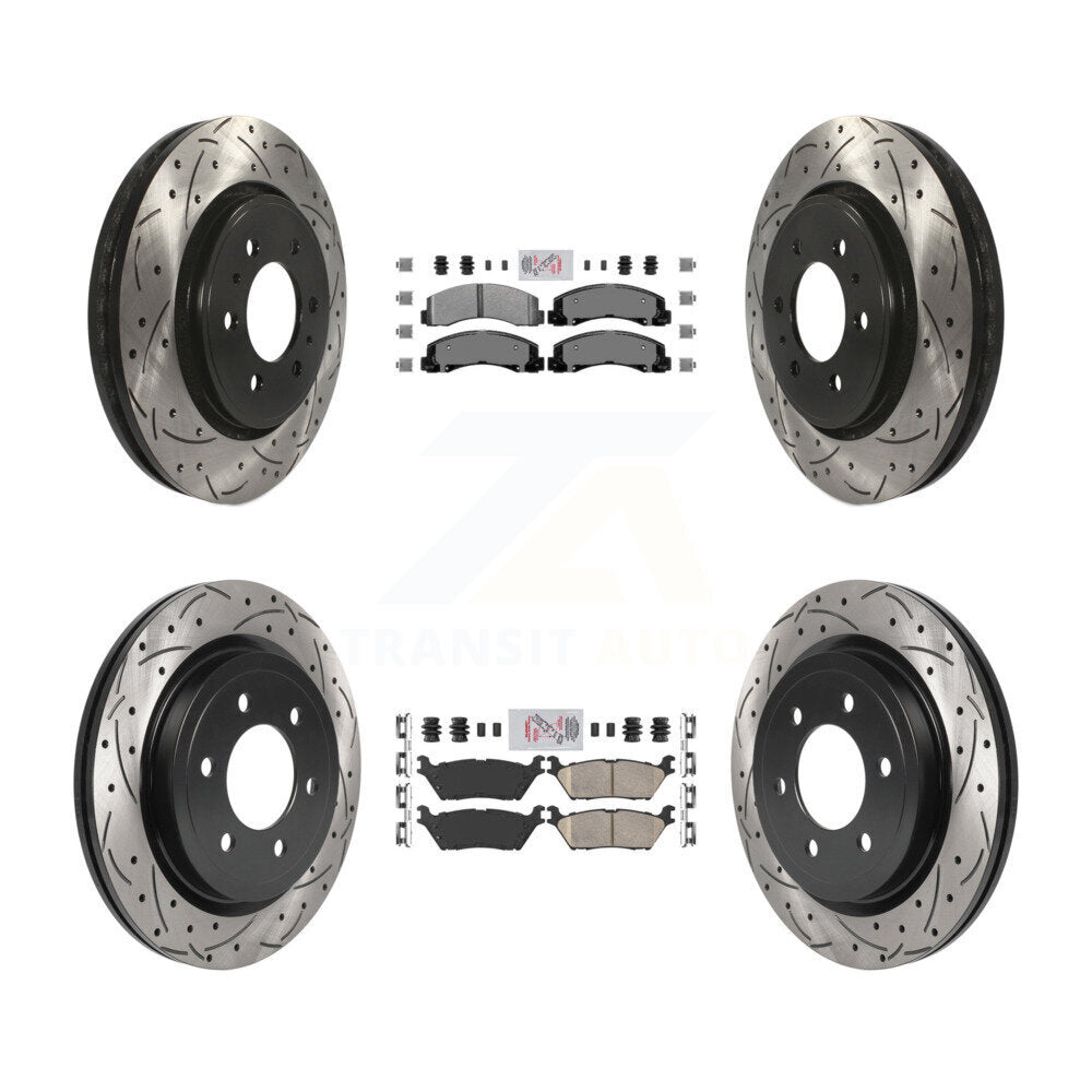 [Avant et Arrière] Disque et plaquette de frein pour Ford F-150 Expedition KDA-101392
