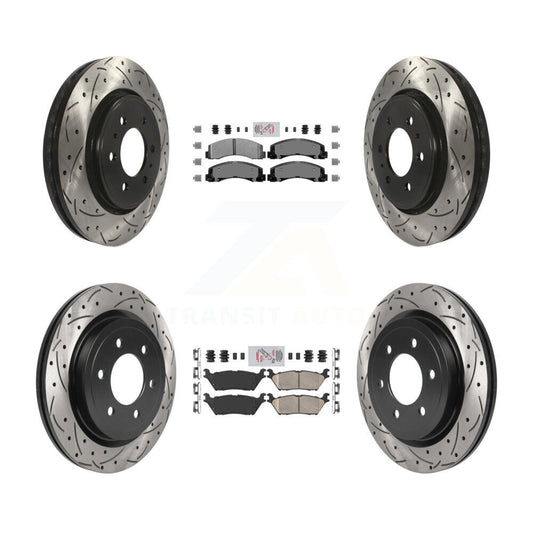 [Avant et Arrière] Disque et plaquette de frein pour Ford F-150 Expedition KDA-101392