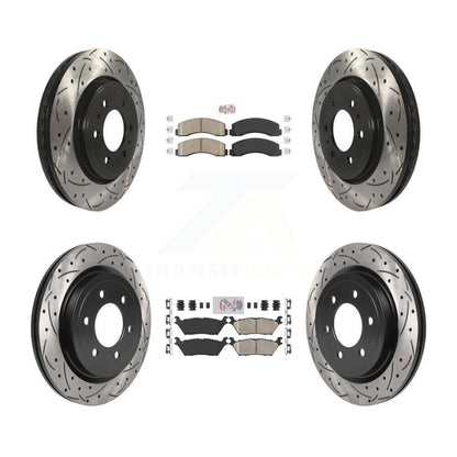 [Avant et Arrière] Disque et plaquette de frein pour Ford F-150 Expedition Lincoln KDA-101394