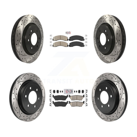 [Avant et Arrière] Disque et plaquette de frein pour Ford F-150 Expedition Lincoln KDA-101394