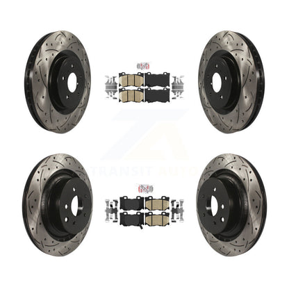 [Avant et Arrière] Disque et plaquette de frein pour INFINITI G37 RWD With Brembo Brakes KDA-101398