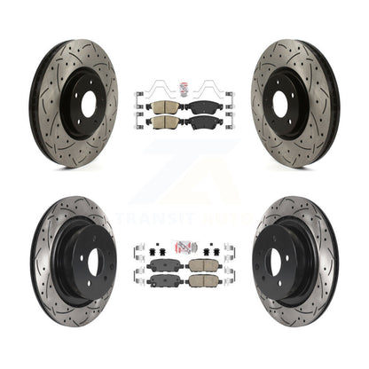 [Avant et Arrière] Disque et plaquette de frein pour INFINITI G37 G35 Q60 KDA-101399