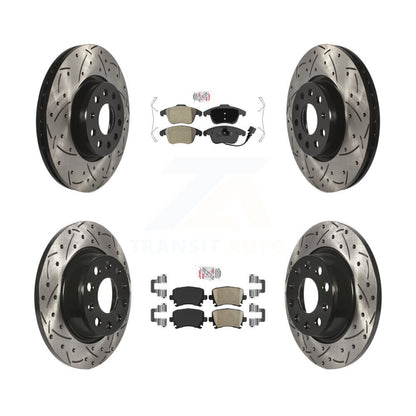 [Avant et Arrière] Disque et plaquette de frein pour Volkswagen Tiguan Q3 KDA-101408