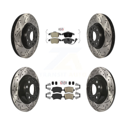 [Avant et Arrière] Disque et plaquette de frein pour Volkswagen Tiguan Q3 KDA-101409