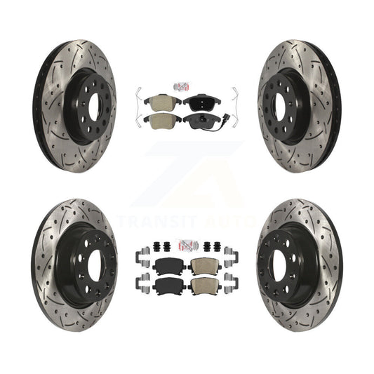 [Avant et Arrière] Disque et plaquette de frein pour Volkswagen Tiguan Q3 KDA-101409