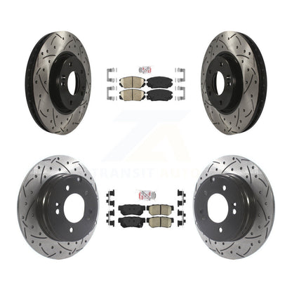 [Avant et Arrière] Disque et plaquette de frein pour Hyundai Sonata 3.3L KDA-101425