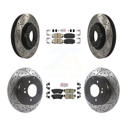 [Avant et Arrière] Disque et plaquette de frein pour Hyundai Sonata 3.3L KDA-101427