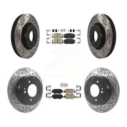 [Avant et Arrière] Disque et plaquette de frein pour Hyundai Sonata 3.3L KDA-101430