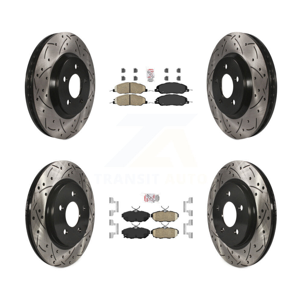 [Avant et Arrière] Disque et plaquette de frein pour Ford Mustang KDA-101452