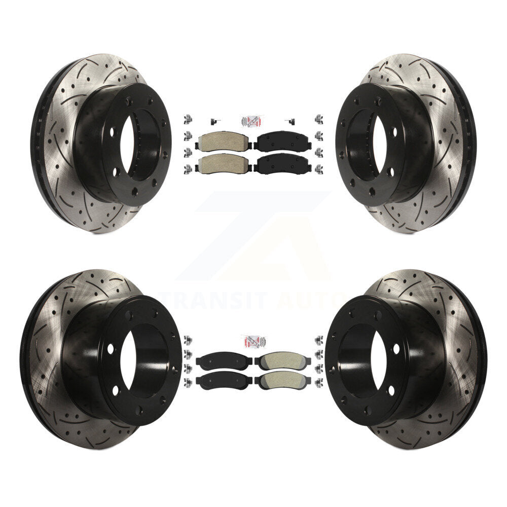 [Avant et Arrière] Disque et plaquette de frein pour Ford F-250 Super Duty F-350 KDA-101459