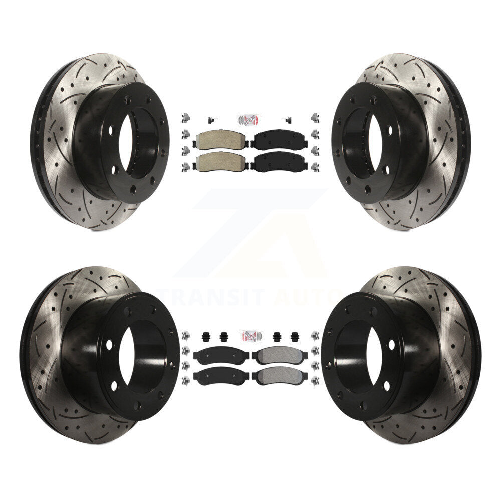 [Avant et Arrière] Disque et plaquette de frein pour Ford F-250 Super Duty F-350 KDA-101460