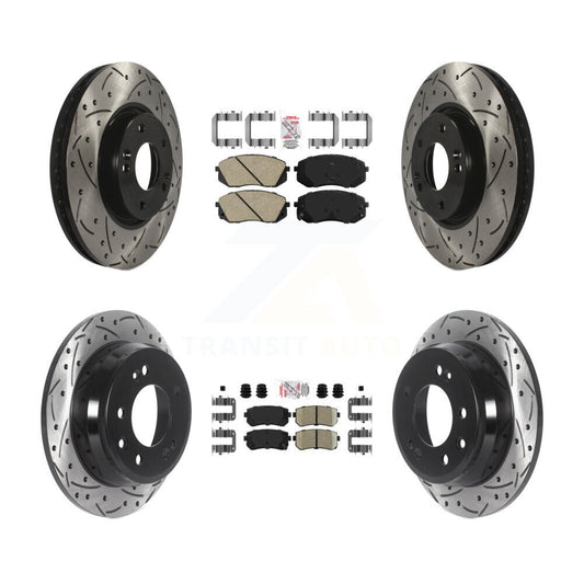 [Avant et Arrière] Disque et plaquette de frein pour Hyundai Tucson Kia Sportage KDA-101477