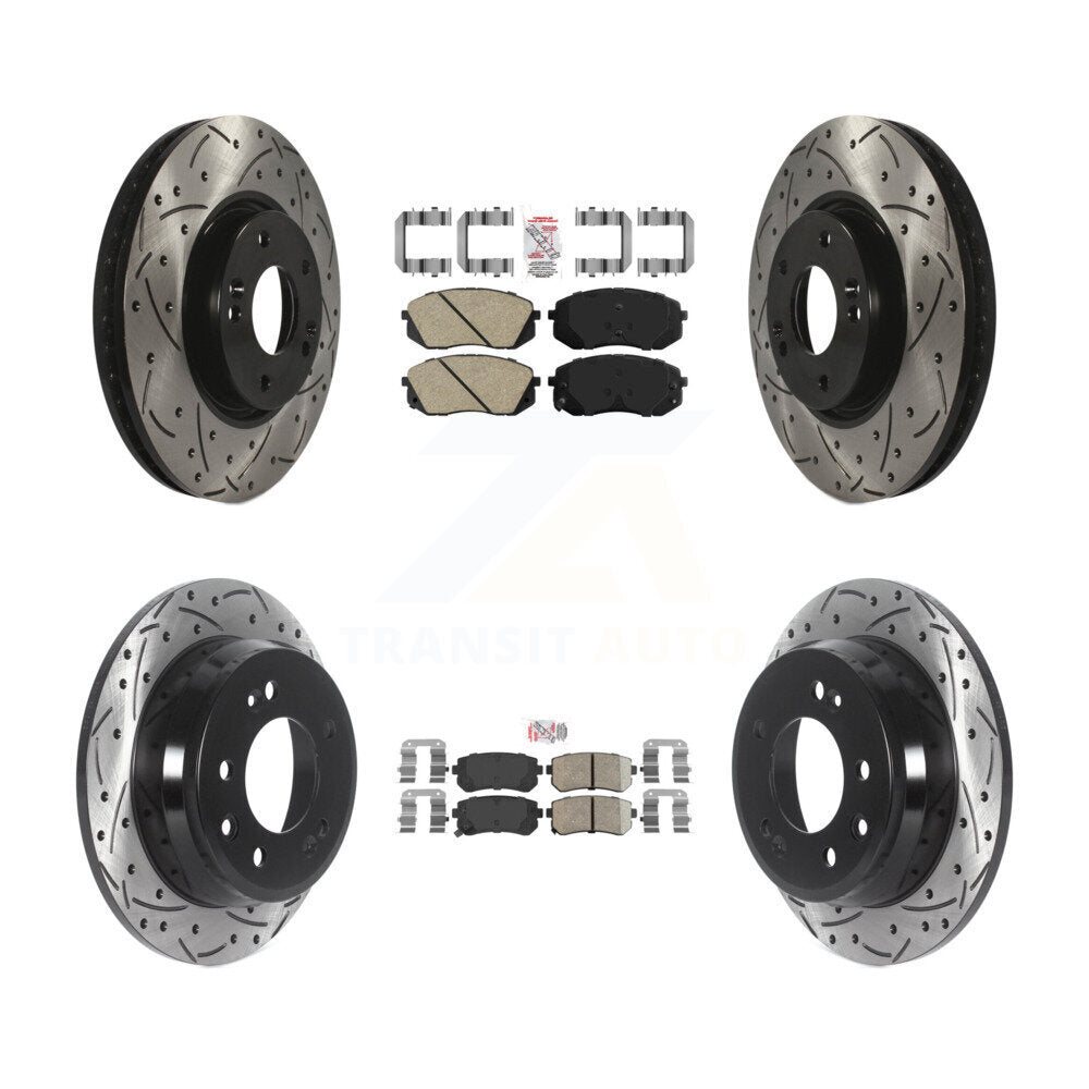 [Avant et Arrière] Disque et plaquette de frein pour Hyundai Tucson Kia Sportage KDA-101478