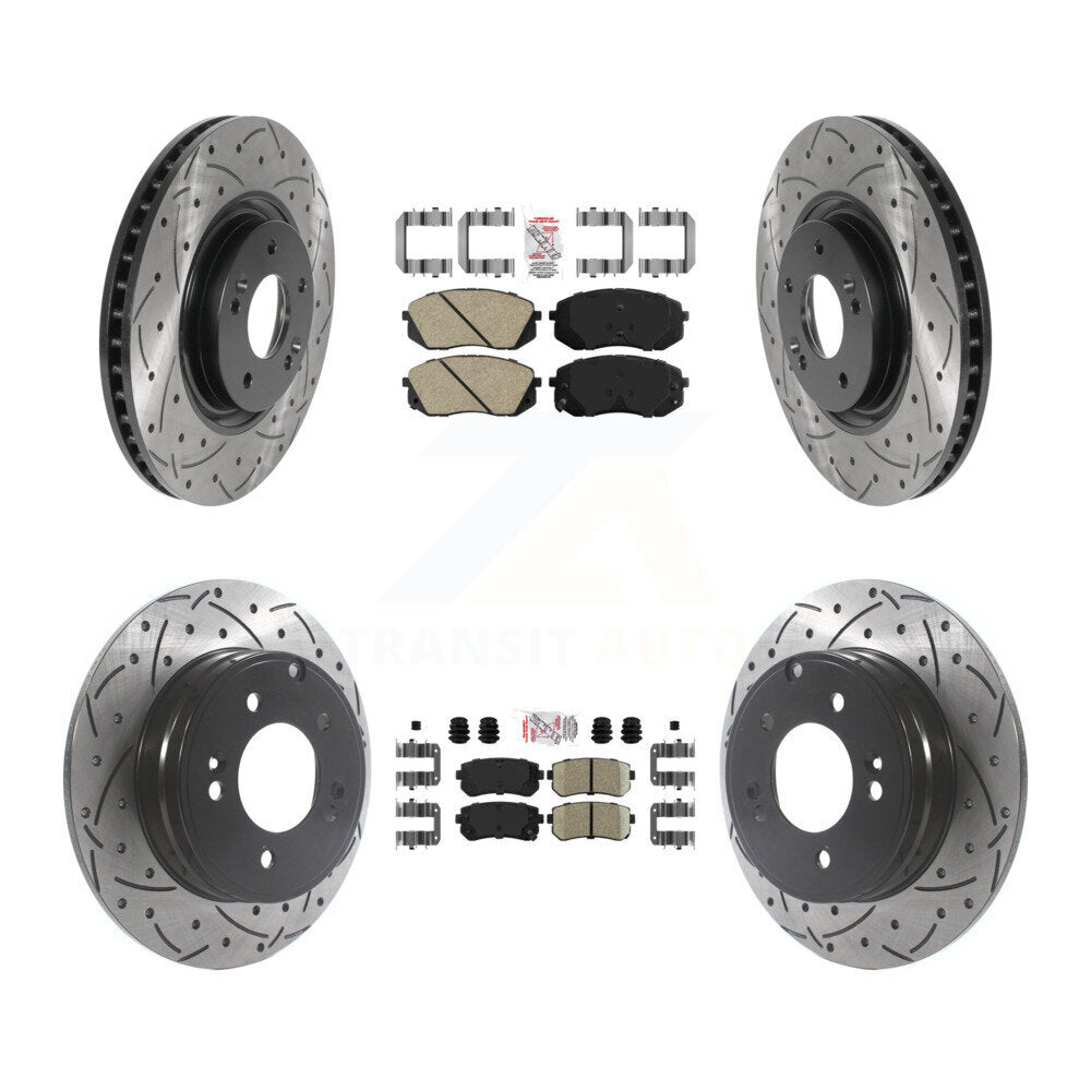 [Avant et Arrière] Disque et plaquette de frein pour Hyundai Tucson Kia Cadenza KDA-101479