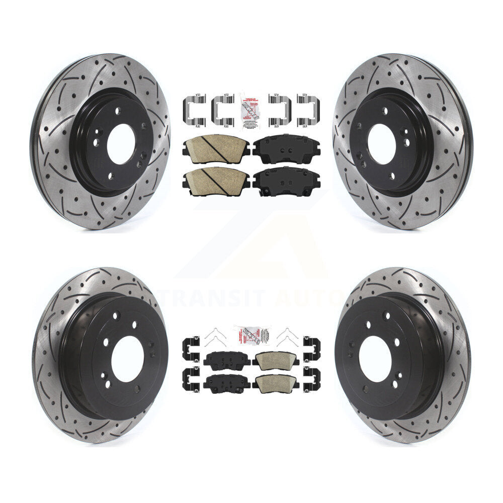 [Avant et Arrière] Disque et plaquette de frein pour Hyundai Tucson Kia Sportage KDA-101488