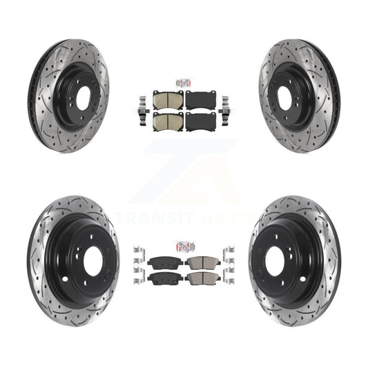 [Avant et Arrière] Disque et plaquette de frein pour Hyundai Genesis KDA-101497