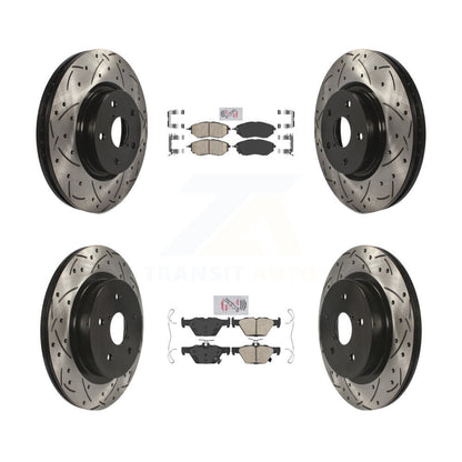 [Avant et Arrière] Disque et plaquette de frein pour Subaru Outback WRX Legacy KDA-101510
