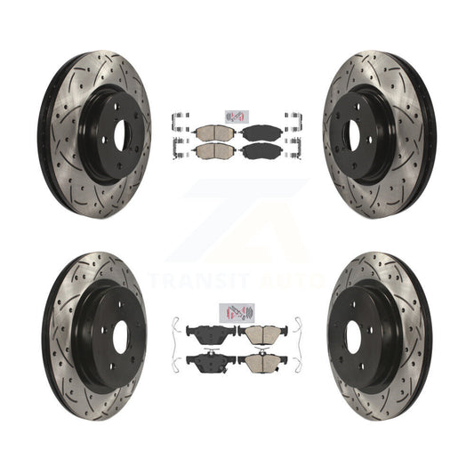 [Avant et Arrière] Disque et plaquette de frein pour Subaru Outback WRX Legacy KDA-101510