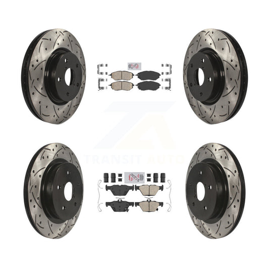 [Avant et Arrière] Disque et plaquette de frein pour Subaru Outback WRX Legacy KDA-101511
