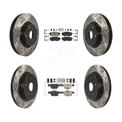 [Avant et Arrière] Disque et plaquette de frein pour Subaru Outback WRX Legacy KDA-101515