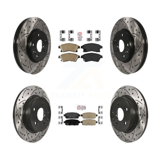 [Avant et Arrière] Disque et plaquette de frein pour Chevrolet Cruze Sonic Limited KDA-101549