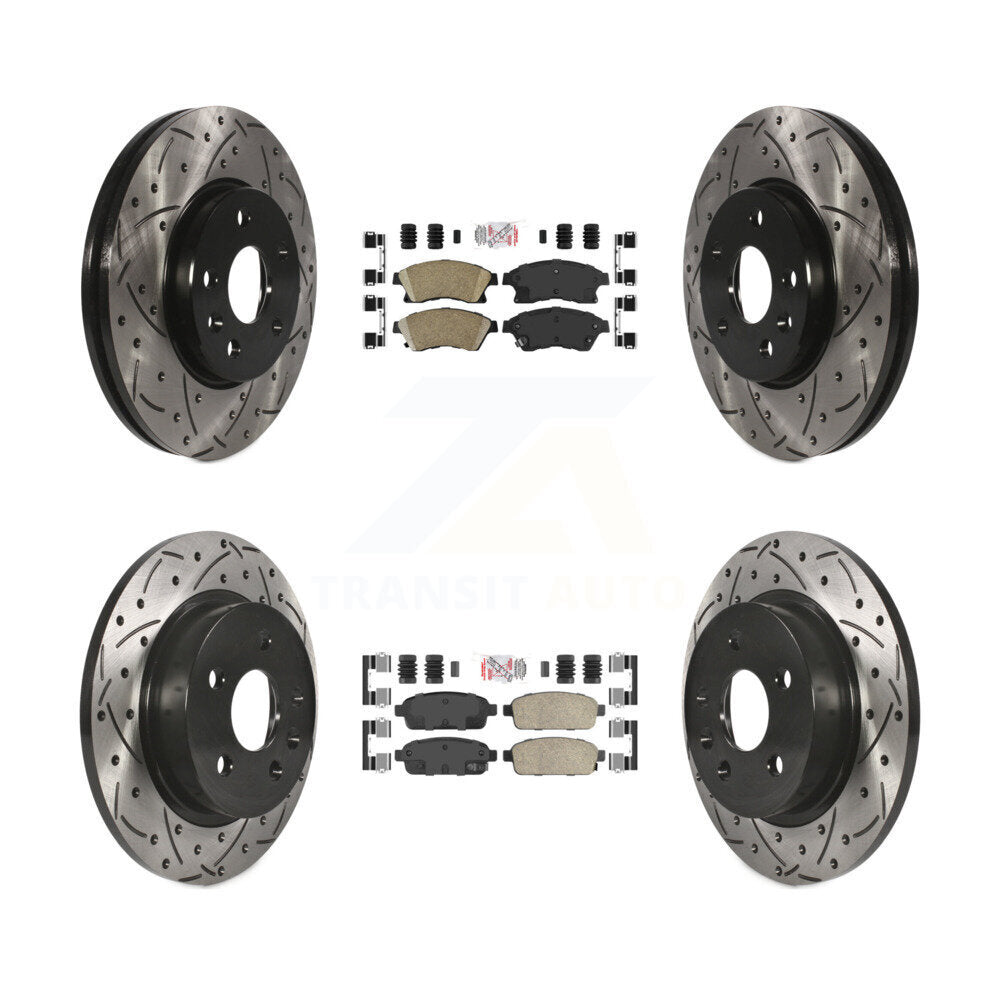 [Avant et Arrière] Disque et plaquette de frein pour Chevrolet Cruze Sonic Limited KDA-101550