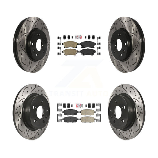 [Avant et Arrière] Disque et plaquette de frein pour Chevrolet Cruze Sonic Limited KDA-101550