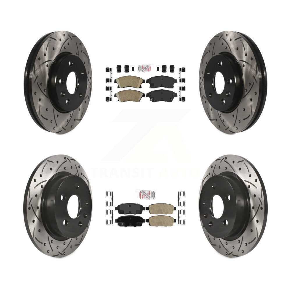[Avant et Arrière] Disque et plaquette de frein pour Chevrolet Cruze Sonic Limited KDA-101551