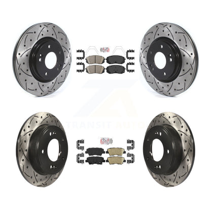 [Avant et Arrière] Disque et plaquette de frein pour 2021 Kia Forte5 1.6L KDA-101586