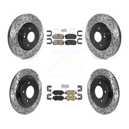 [Avant et Arrière] Disque et plaquette de frein pour Hyundai Elantra GT Kia Forte5 KDA-101589
