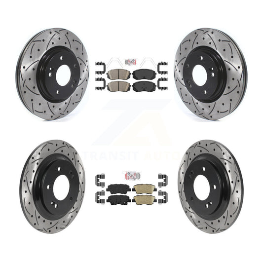 [Avant et Arrière] Disque et plaquette de frein pour Hyundai Elantra GT Kia Forte5 KDA-101589