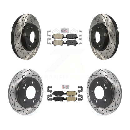[Avant et Arrière] Disque et plaquette de frein pour Hyundai Veloster KDA-101593