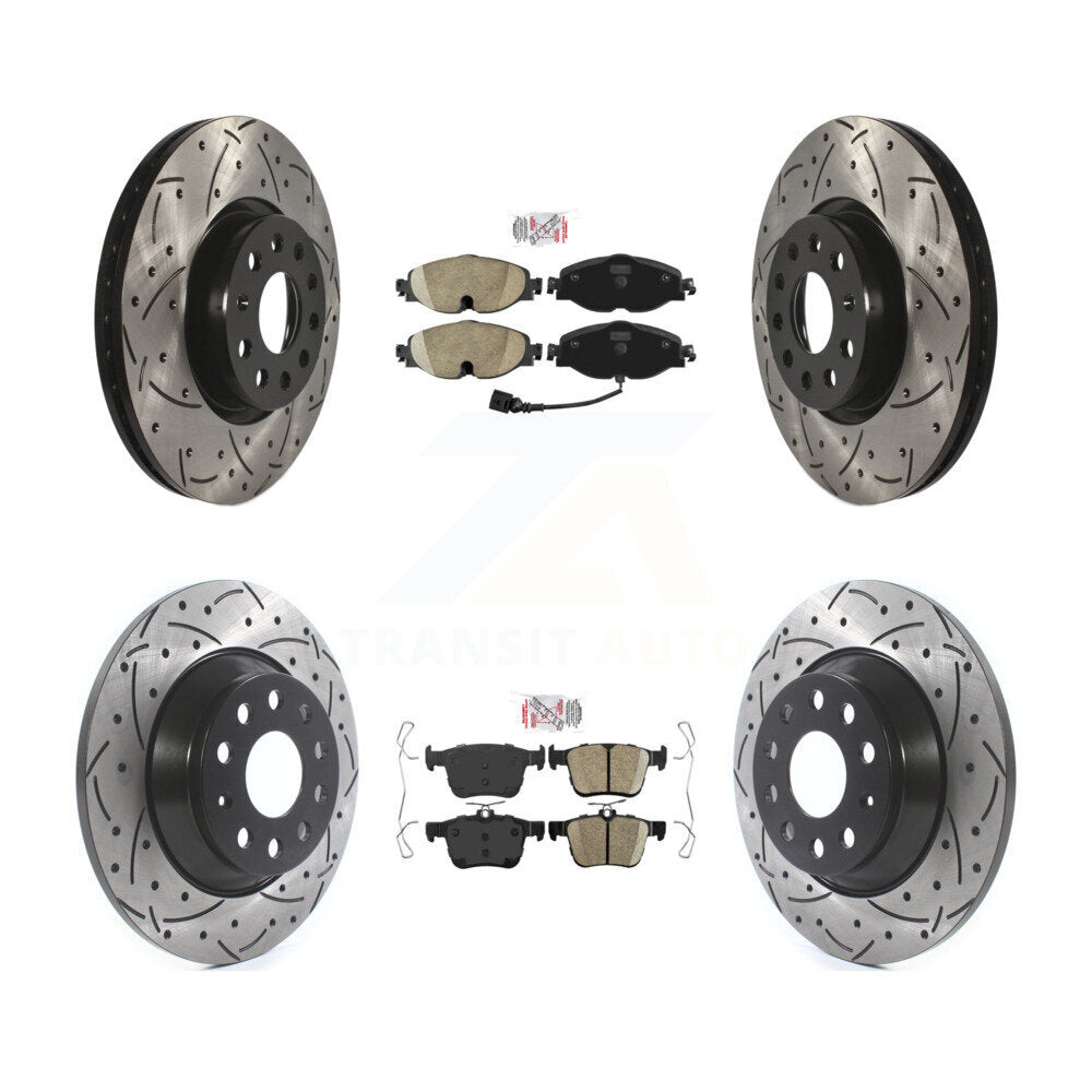 [Avant et Arrière] Disque et plaquette de frein pour Audi TT Quattro KDA-101602