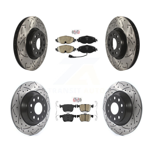 [Avant et Arrière] Disque et plaquette de frein pour Audi TT Quattro KDA-101602