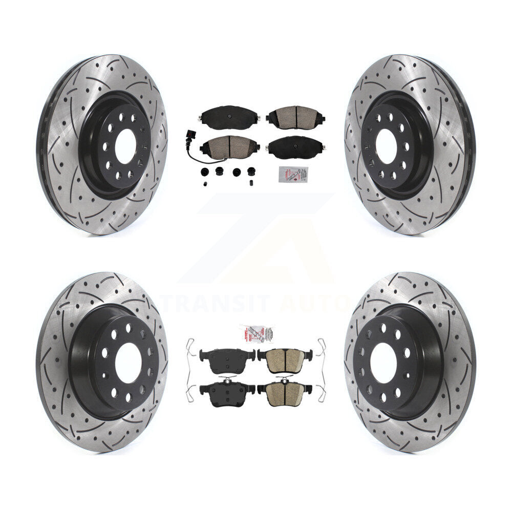 [Avant et Arrière] Disque et plaquette de frein pour 2019-2021 Volkswagen Jetta 2.0L KDA-101606